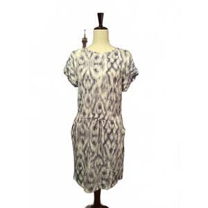 Hilary Radley Drawstring Waist Dress Small NWT